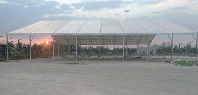 30m Breiten-2000 Menschen einfache Installations-Sportereignis ein Rahmen-Zelt mit klarer Spannen-Struktur